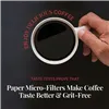 Disposable coffee filters Aeropress 81R24