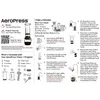 Portable Coffee Maker Aeropress 85R11 Black Transparent