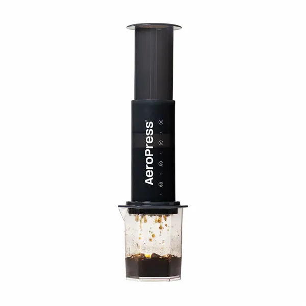 Portable Coffee Maker Aeropress XL Black Transparent Natural rubber polypropylene