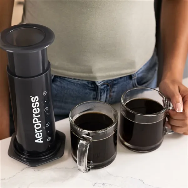 Portable Coffee Maker Aeropress XL Black Transparent Natural rubber polypropylene