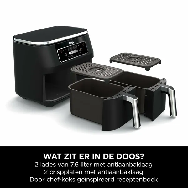 Air Fryer NINJA AF200EU Black 2400 W 1,6 L 7,6 L