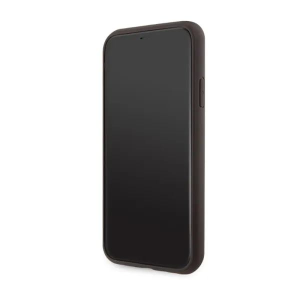 Guess 4G Printed Stripes MagSafe - Case for iPhone 11 (Brown)