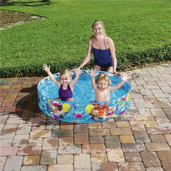 Inflatable Paddling Pool for Children Bestway 25 x 121 x 121 cm 122 x 122 x 25 cm