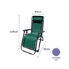 Folding Chair Marbueno Green 90 x 108 x 66 cm