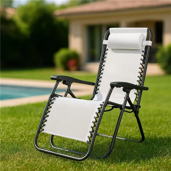 Folding Chair Marbueno Grey 90 x 108 x 66 cm