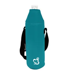 Bottle Cover Marbueno SUMMER 10152A Blue Polyester 0,5 L Portable