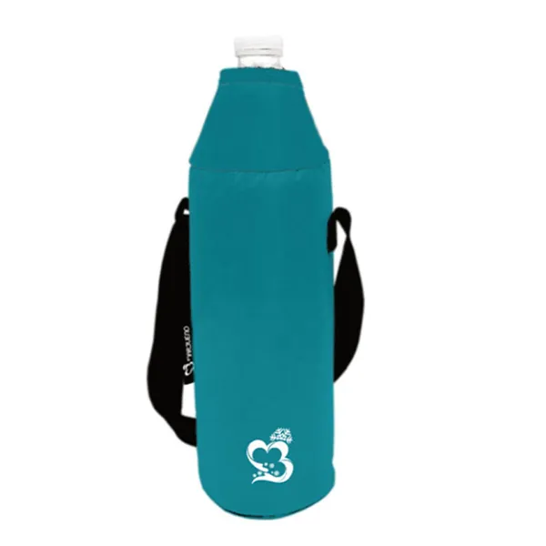Bottle Cover Marbueno SUMMER 10152A Blue Polyester 0,5 L Portable