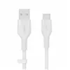 USB-C Cable to USB Belkin BOOST↑CHARGE Flex White 2 m (1 Unit)