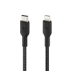 USB-C to Lightning Cable Belkin CAA004BT2MBK Black 2 m