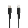 USB-C to Lightning Cable Belkin CAA004BT2MBK Black 2 m