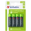 Rechargeable Batteries Verbatim 49517 2500 mAh 1,2 V
