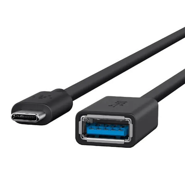 USB-C Cable to USB Belkin F2CU036btBLK Black