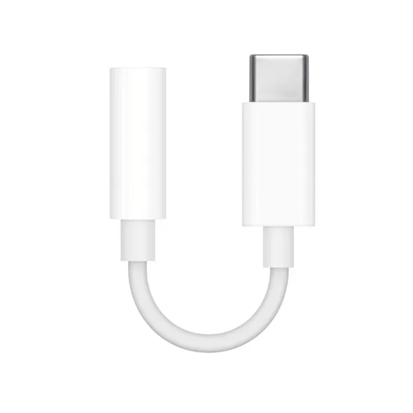 USB-C to Jack 3.5 mm Adapter Apple MU7E2ZM/A White