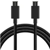 USB-C to USB-C Cable KSIX BXCUC01 Black 1 m