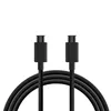 USB-C to USB-C Cable KSIX BXCUC01 Black 1 m