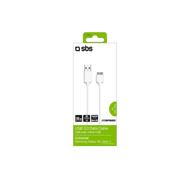USB Cable SBS TECABLEMICROSA White