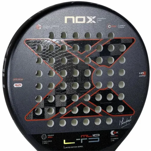 Padel Racket Nox PACK ML 10 LP CUP LTD23 Carbon fibre