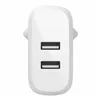 Wall Charger + MFI Certified Lightning Cable Belkin WCD001VF1MWH White Multicolour
