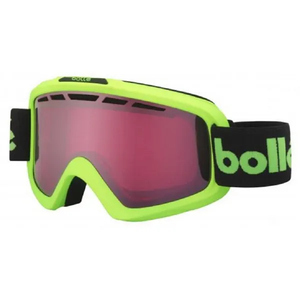 Ski Goggles Bollé Red Green Resin Plastic