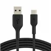 USB A to USB-C Cable Belkin CAB001BT2MBK Black 2 m