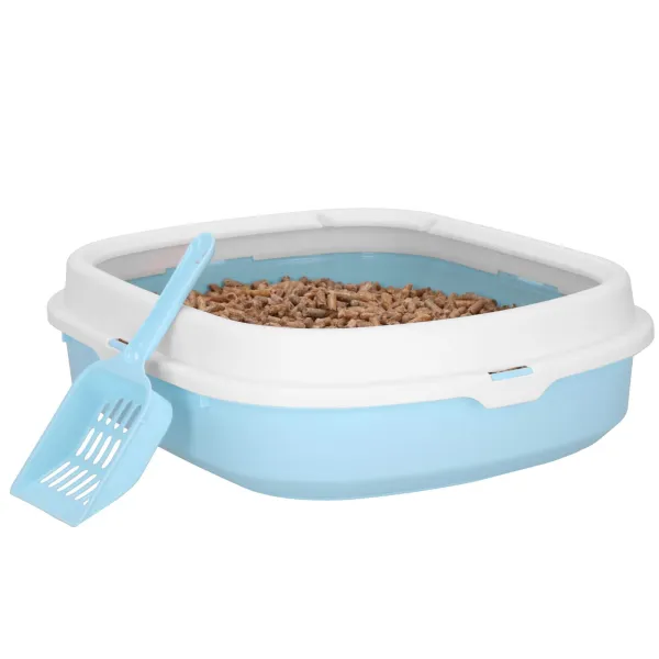 Kissan wc + kauha Springos PA0245 40x33x11 cm, sininen