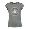Child's Short Sleeve T-Shirt Converse 468992 042 Grey