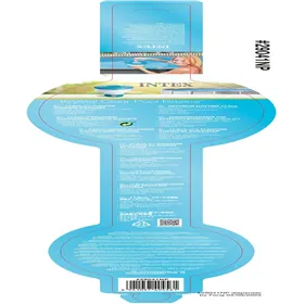 spilvens DKD Home Decor Plastmasa Zils Balts Daudzkrāsains Rozā Taisnstūra Abstrakts 50 x 30 x 12 cm (3 Daudzums)