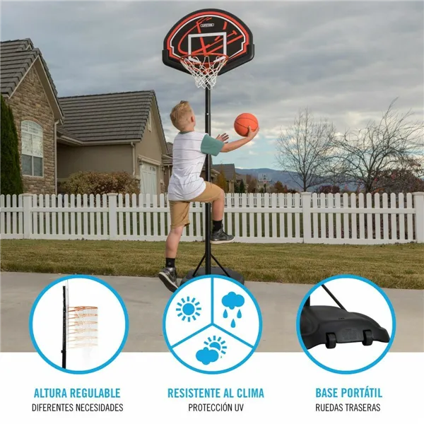 Basketball Basket Lifetime Laptop 222 cm