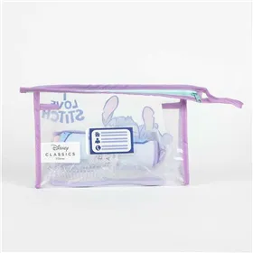 Travel Vanity Case Stitch Lilac 23 x 15 x 8 cm
