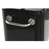 Portable Fridge DKD Home Decor 74 x 43 x 83 cm Black Steel Aluminium polypropylene 56 L