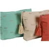 Travel Vanity Case Home ESPRIT Green Beige Coral 25 x 5 x 20 cm (3 Units)