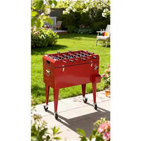 Portable Fridge Home ESPRIT Red Metal polypropylene 71 X 59 X 95 CM