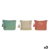 Travel Vanity Case Home ESPRIT Green Beige Golden Coral Mediterranean 20 x 5 x 25 cm (3 Units)