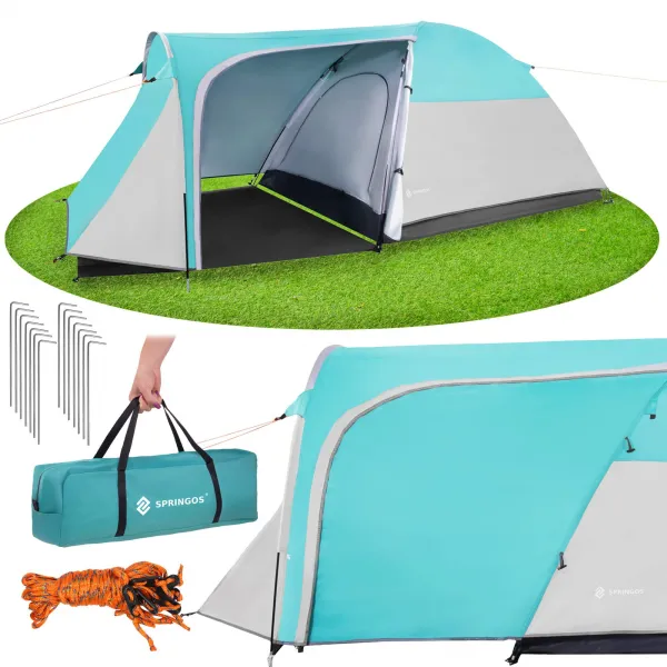Leirintäteltta Springos PT029 345 X 185 X 125 CM