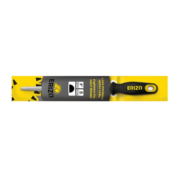 File for filing ERIZO 8" Enough Half-cane