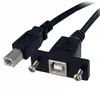 USB Cable Startech USBPNLBFBM1          USB B Black