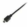USB A to USB B Cable Startech USB2HABM1M           Black
