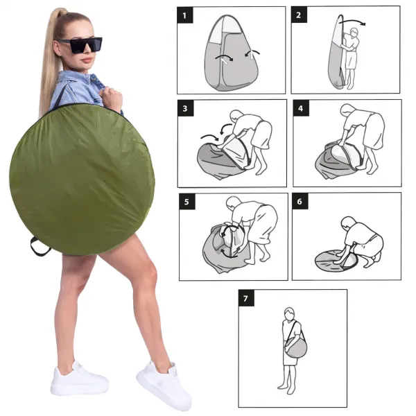 Всдвижная палатка Springos PT026 120 x 120 x 190 см