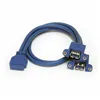 USB Cable Startech USB3SPNLAFHD         IDC USB A Blue