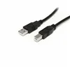 USB A to USB B Cable Startech USB2HAB30AC          Black