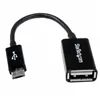 Cable Micro USB Startech UUSBOTG              USB A Micro USB B Black