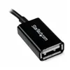 Cable Micro USB Startech UUSBOTG              USB A Micro USB B Black
