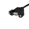 USB Cable Startech USBPNLAFHD3 Black 90 cm