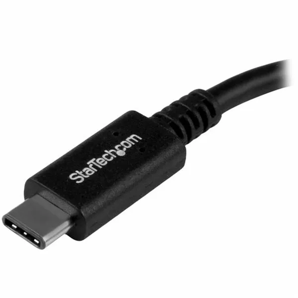 USB A to USB C Cable Startech USB31CAADP           Black