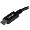 USB A to USB C Cable Startech USB31CAADP           Black