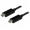 Cable USB C Startech USB31CC1M Black 1 m