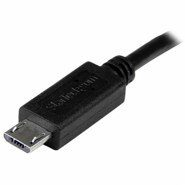Cable Micro USB Startech UUUSBOTG8IN          Black