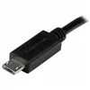 Cable Micro USB Startech UUUSBOTG8IN          Black