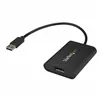 USB Adaptor Startech USB32DPES2           Black