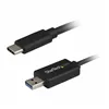 USB A to USB C Cable Startech USBC3LINK            Black
